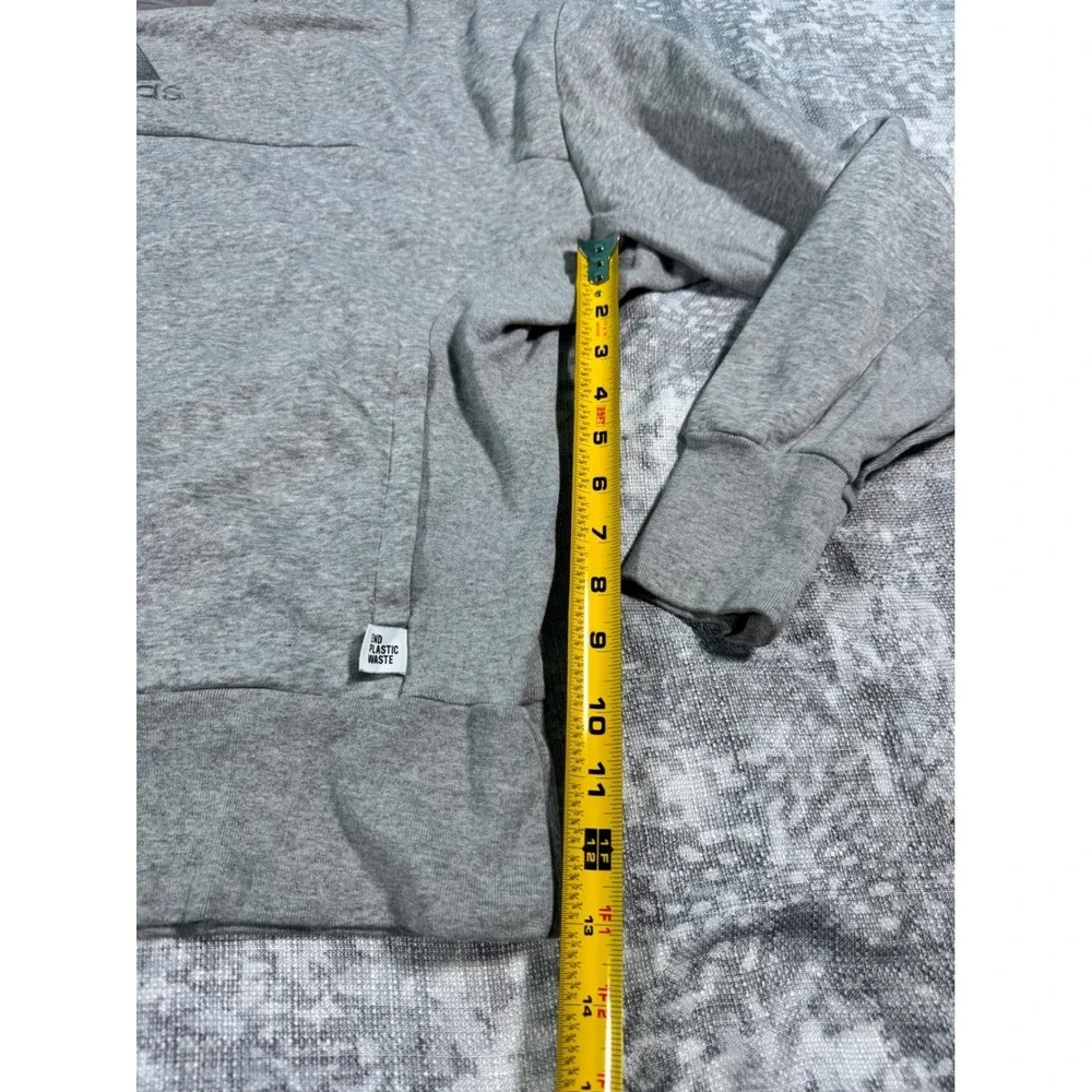 Adidas Made With‎ Nature Crewneck Sweatshirt Grey XS Eco Friendly End Plastic